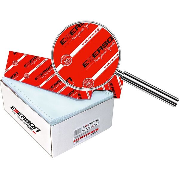 Emerson Papier do drukarki igłowej 2-warstwowy 240x12" 60g 900 arkuszy 711524 5902178591883