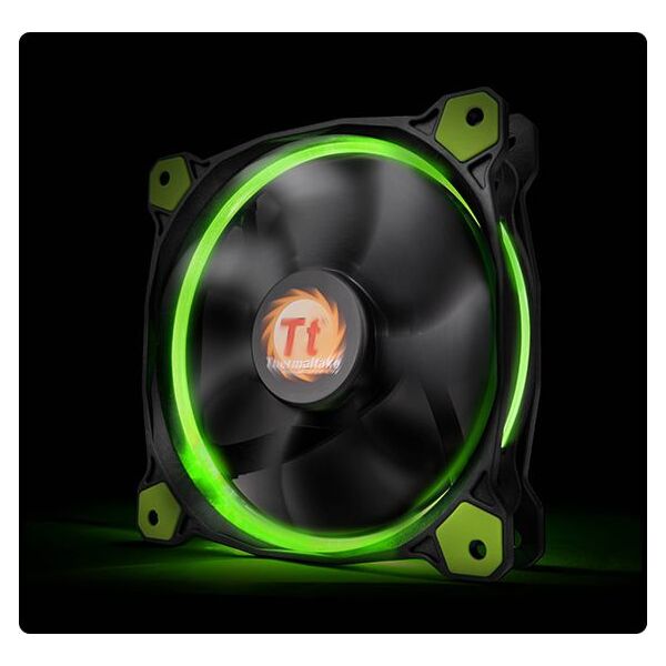 Wentylator Thermaltake Riing 14 LED Zielony (CL-F039-PL14GR-A) 726813 4717964400765