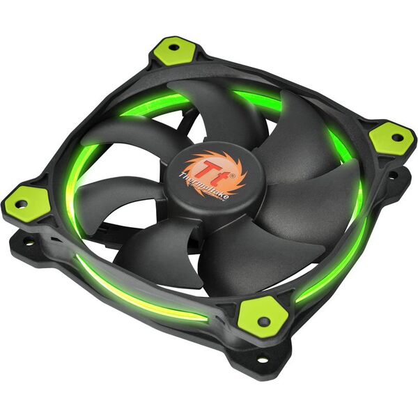 Wentylator Thermaltake Riing 14 LED Zielony (CL-F039-PL14GR-A) 726813 4717964400765