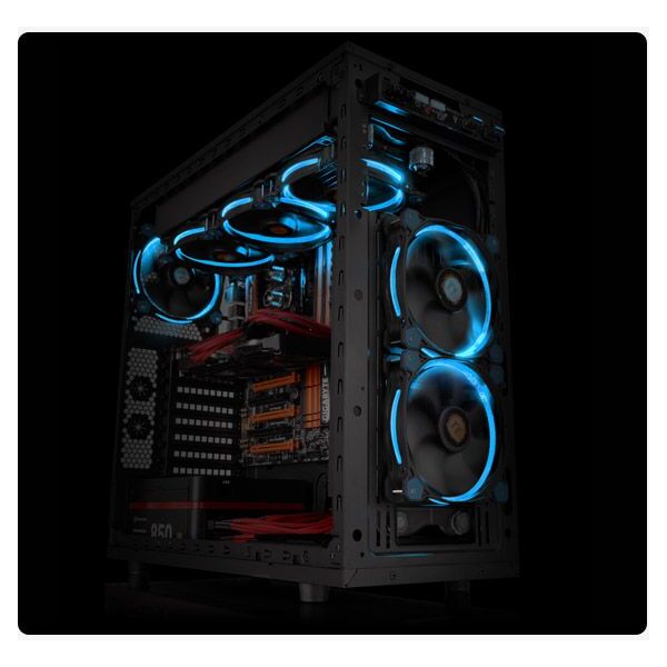 Wentylator Thermaltake Riing 14 LED Niebieski (CL-F039-PL14BU-A) 726814 4717964400758