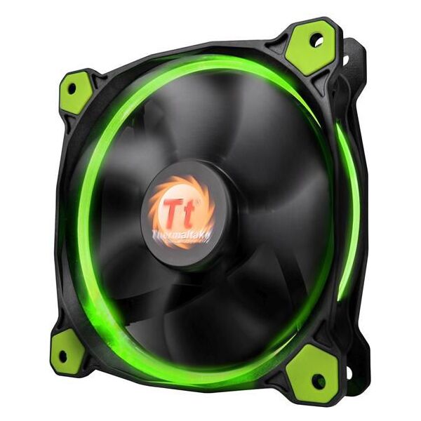 Wentylator Thermaltake Riing 12 LED Zielony (CL-F038-PL12GR-A) 726817 4717964400727