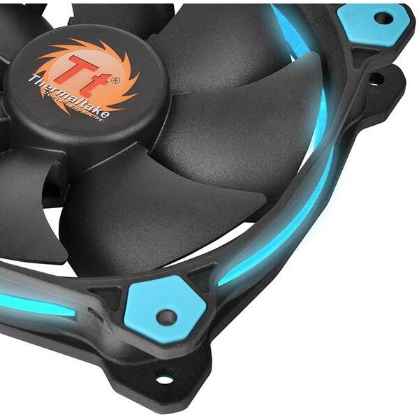 Wentylator Thermaltake Riing 12 LED Niebieski (CL-F038-PL12BU-A) 726818 4717964400710