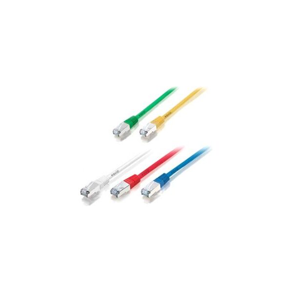 Equip Patchcord, S/FTP, Cat6a, 5m, żółty (605664) 750855 4015867152669