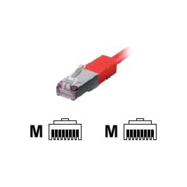 Equip Patchcord, S/FTP, Cat6, PIMF, 1m, czerwony (605520) 750818 4015867107249