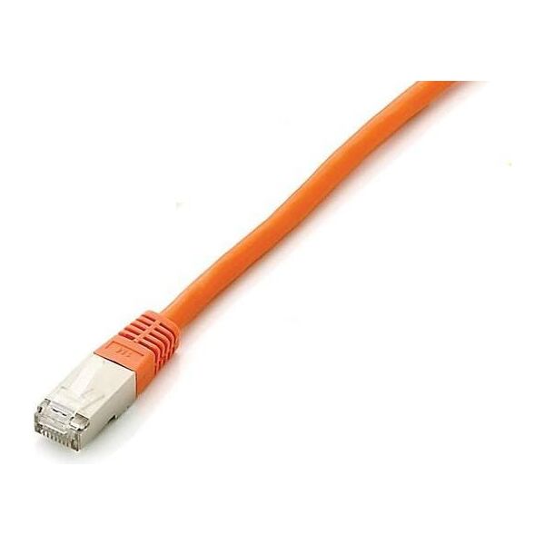 Equip Patchcord, S/FTP, Cat6, PIMF, HF, 15m, pomarańczowy (605578) 792475 4015867151914