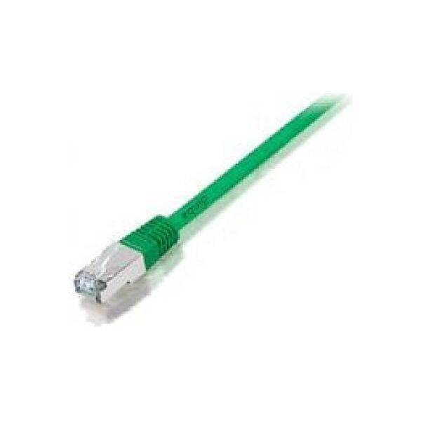Equip Patchcord, S/FTP, Cat6A, PIMF, HF, 1m, zielony (605840) 792470 4015867152416