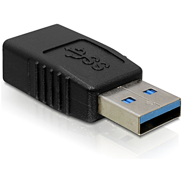 Adapter USB Delock USB - USB Czarny  (65174) 794549 4043619651740