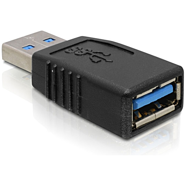 Adapter USB Delock USB - USB Czarny  (65174) 794549 4043619651740