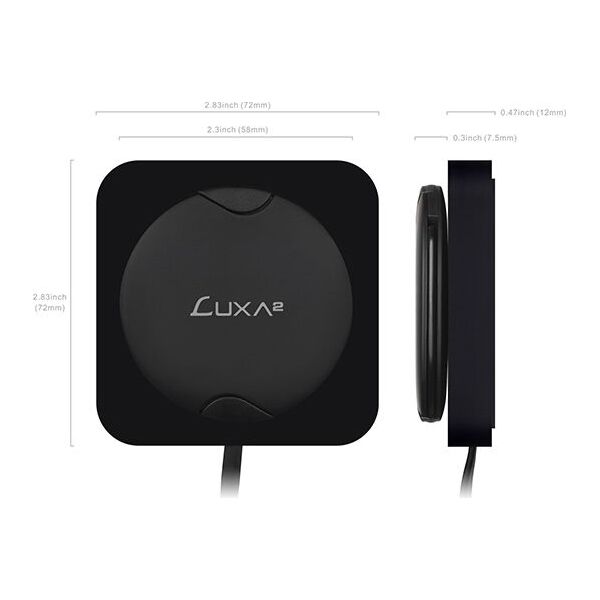 Ładowarka Luxa2 S100 Indukcyjna 1 A (PO-WPC-PCS1BK-00) 837057 841163061329