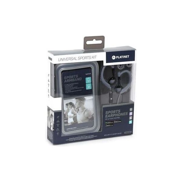 Słuchawki Platinet Sport + Armband PM1070 (42929) 847123 5907595429290