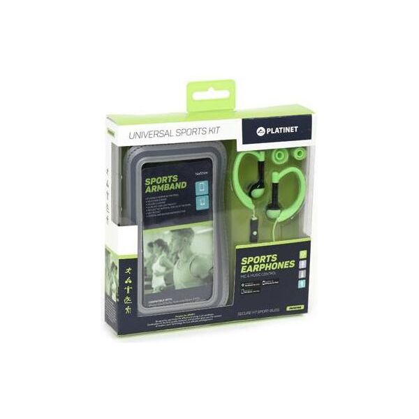 Słuchawki Platinet Sport + Armband PM1070 (42928) 847124 5907595429283