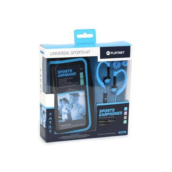 Słuchawki Platinet Sport + Armband PM1070 (42927) 847125 5907595429276