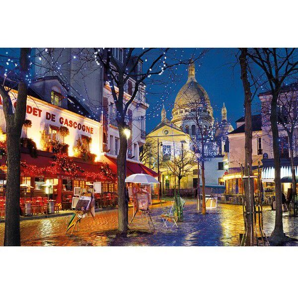 Clementoni 1500 elementów Paryż Montmartre - (PCL-31999) 853287 8005125319992