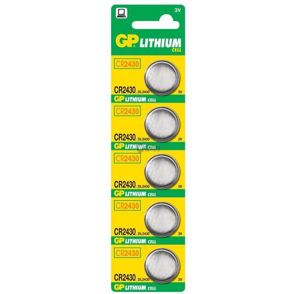 GP Bateria CR2450 610mAh 5 szt. 853918 4891199063954