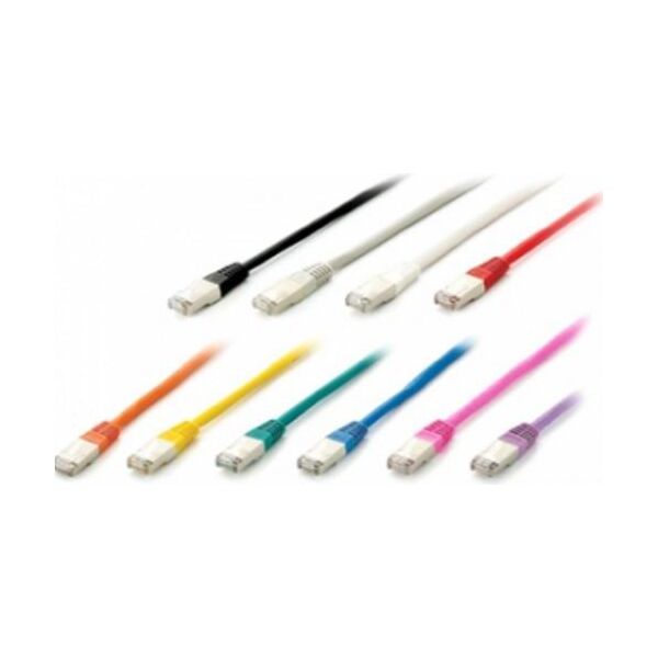 Equip Patchcord Cat6, S/FTP, 5m, różowy (605584) 860428 4015867163030