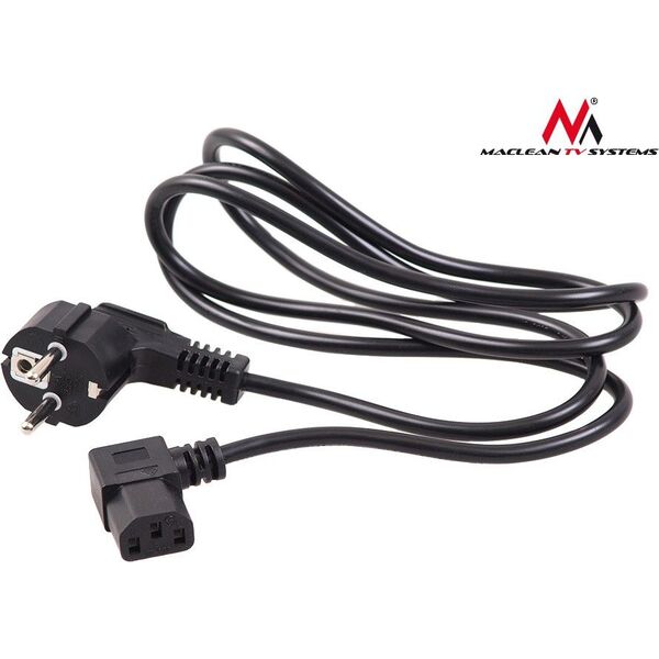 Kabel zasilający Maclean MCTV-804 3-pin 5m wtyk EU 869044 5902211102458