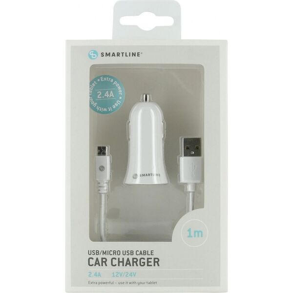 Ładowarka Holdit Smartline 1x USB-A 2.4 A  (611732) 869058 7330985117329