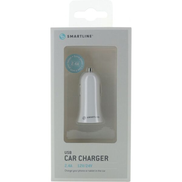 Ładowarka Holdit Smartline 1x USB-A 2.4 A  (611727) 869060 7330985117275