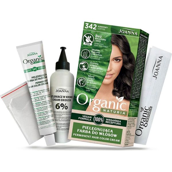 Joanna Naturia Organic Farba nr 342 Kawowy 889155 5901018012755