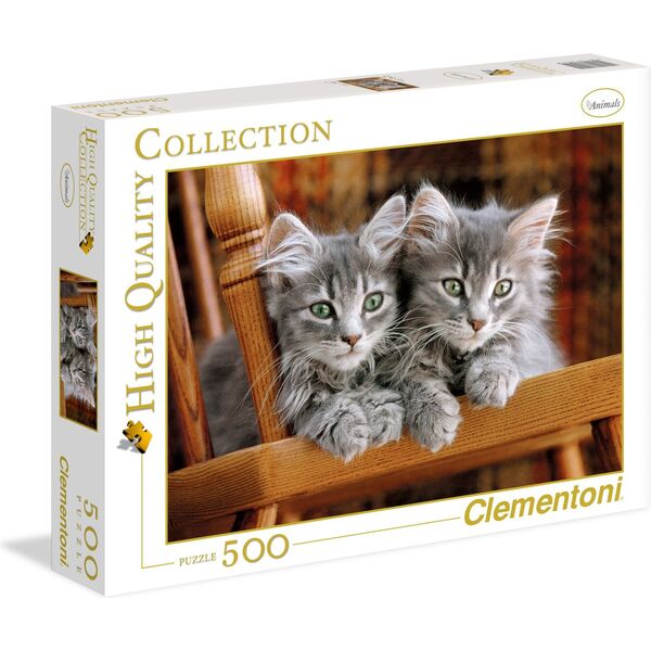 Clementoni 500 elementów Kocięta 853273 8005125305452