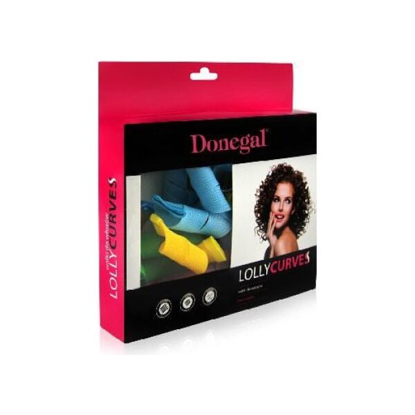Donegal WAŁKI DO WŁOSÓW Lolly Curves 9 szt. 888677 5907549250079