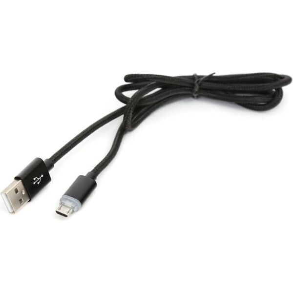 Kabel USB Omega USB-A - microUSB 1 m Czarny (OUAMFMB) 929606 5907595434614