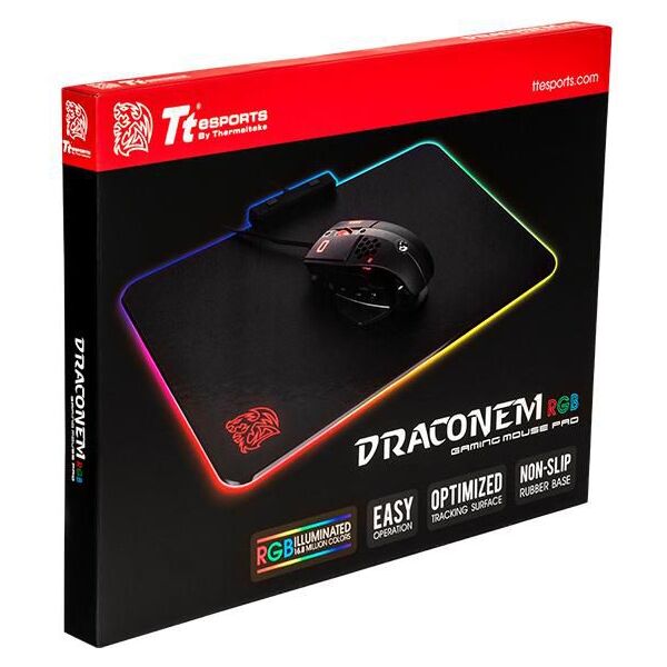 Podkładka Tt eSPORTS Draconem RGB Hard Edition (MP-DCM-RGBHMS-01) 1004923 4717964404909