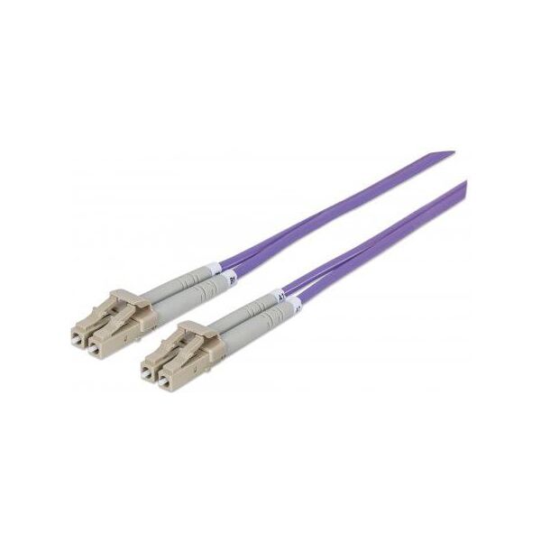 Intellinet Network Solutions Kabel światłowodowy LC - LC 5m Fioletowy (750899) 1009253 766623750899