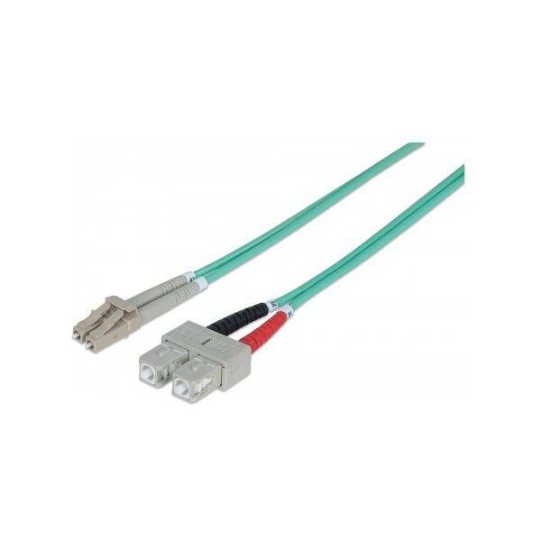 Intellinet Network Solutions Kabel światłowodowy LC - SC 2m Niebieski (750158) 1009256 766623750158