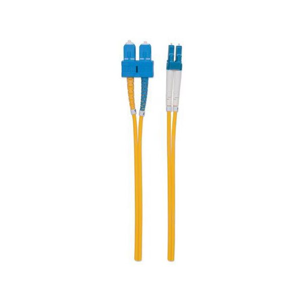 Intellinet Network Solutions Kabel światłowodowy LC - SC 3m Żółty (472050) 1009261 766623472050