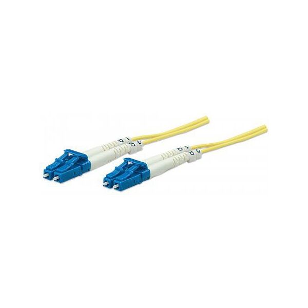 Intellinet Network Solutions Kabel światłowodowy LC - LC 3m Żółty (471893) 1009262 766623471893