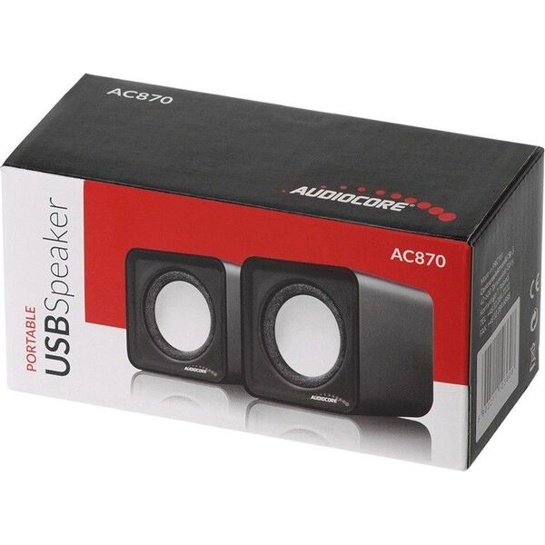 Głośniki komputerowe Audiocore AC870B 1019127 5902211103608