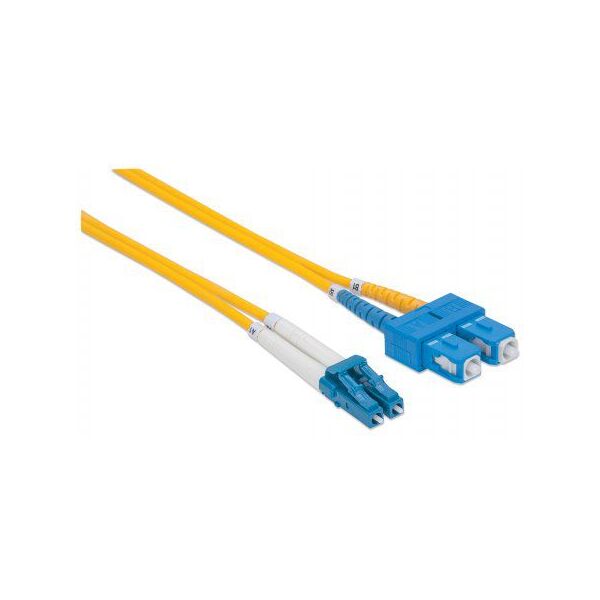 Intellinet Network Solutions Światłowód Krosowy, Duplex, Jednomodowy LC/SC 2m (473972) 1041569 766623473972