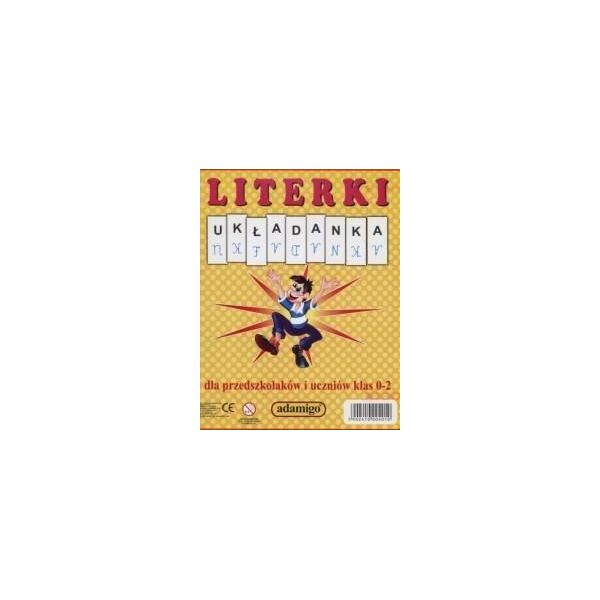 Adamigo Układanka - Literki - 191121 1044246 5902410004010