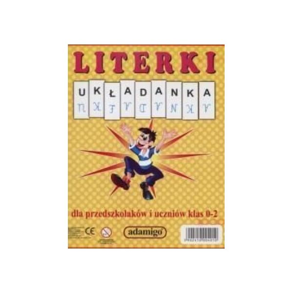 Adamigo Układanka - Literki - 191121 1044246 5902410004010
