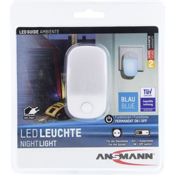 Lampka wtykowa do gniazdka Ansmann LED  (1600-0103) 1044861 4013674064991