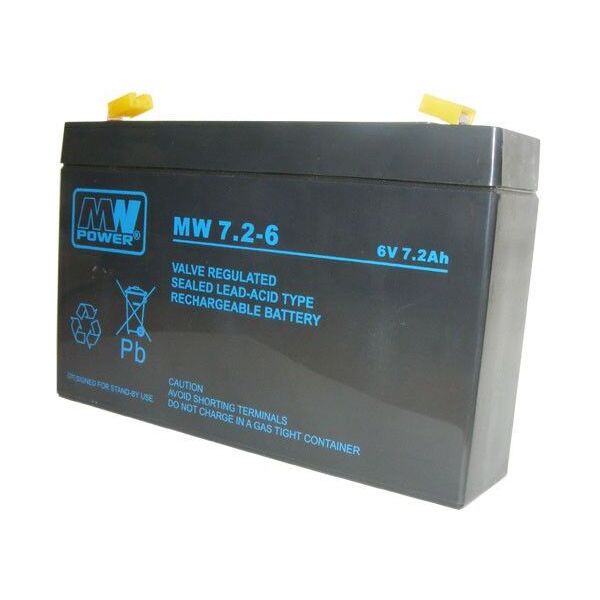 MN POWER Pb 6V 7,2Ah (MN/6V-7.2AH) 998266 5902135119549
