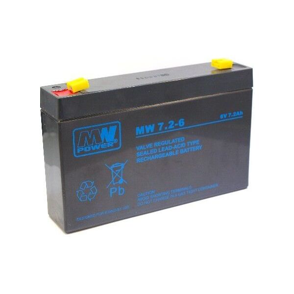 MN POWER Pb 6V 7,2Ah (MN/6V-7.2AH) 998266 5902135119549