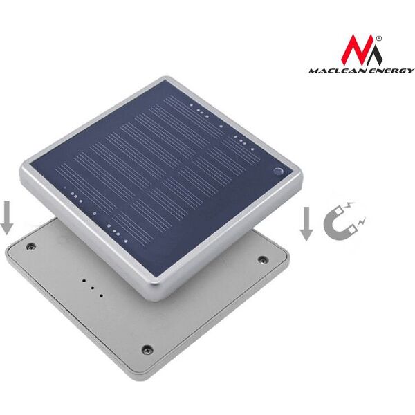 Maclean Lampa solarna 4LED (MCE124) 1057009 5902211104025