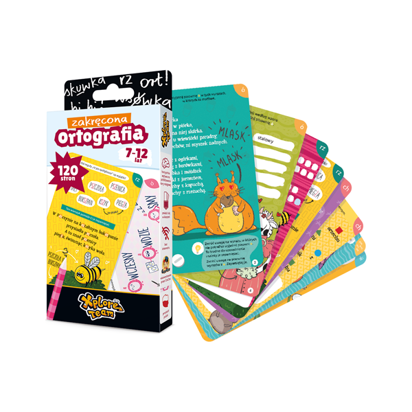 Bright Junior Media Xplore Team Zakręcona Ortografia 1058069 9788364039645
