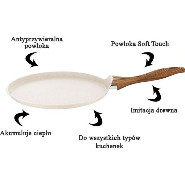 Patelnia Ambition do naleśników 28cm 1058802 5904134341488