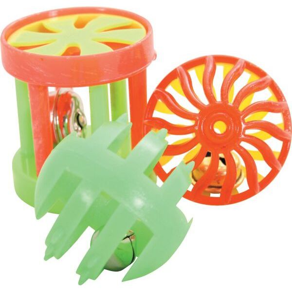 Zolux Zabawka dla kota - zestaw 3 zabawek różnych 4 cm 1104553 3336025801344
