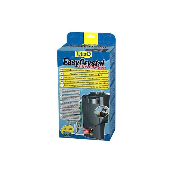 Tetra EasyCrystal FilterBox 600 EC 600-Filtr wewnetrzny z miejscem na grzałkę do akw.50-150l 1105292 4004218174689