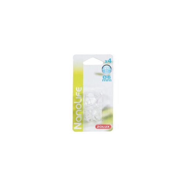 Zolux Przyssawki do rury 4-6 mm - 4 sztuki 1108203 3336023340647