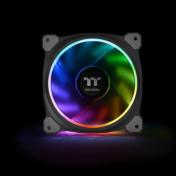 Wentylator Thermaltake Riing Plus 12 LED RGB 3-pack + Hub (CL-F053-PL12SW-A) 1125552 4717964407856