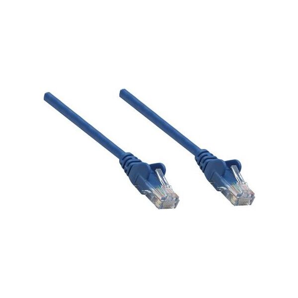 Intellinet Network Solutions Kabel RJ-45, Cat6, CU, U/UTP, 0.25m, niebieski 739832 1225545 766623739832