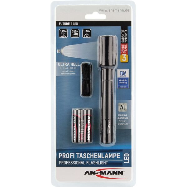 Latarka Ansmann Future T150 LED Torch (1600-0145) 1227144 4013674100750