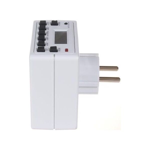 Maclean Timer cyfrowy MCE30G Czasomierz - programator cyfrowy, niemieckie gniazdo. 1241084 5902211100362