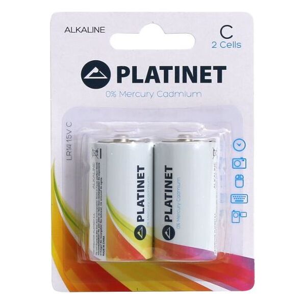 Platinet Bateria Pro C / R14 8000mAh 2 szt. 1303106 5907595437325