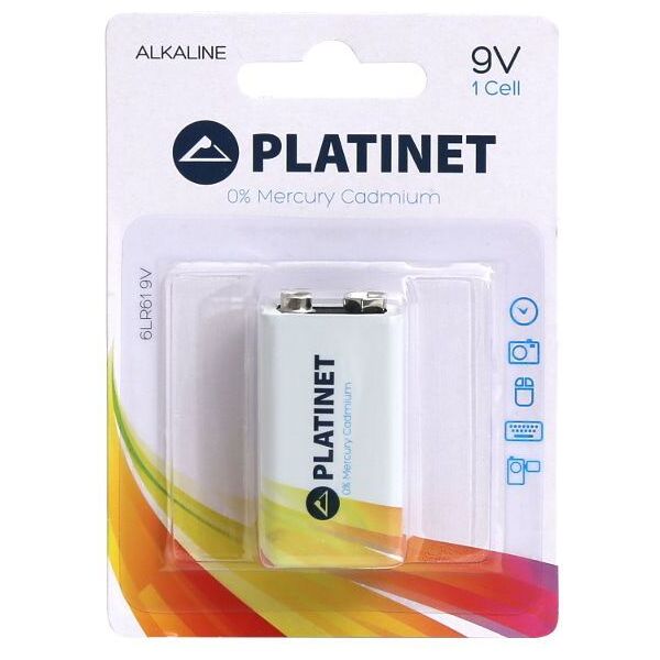 Platinet Bateria Pro 9V Block 560mAh 1 szt. 1303113 5907595437349